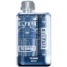Одноразовая электронная сигарета Elf Bar TE5000 13.5 мл 5% Виноград (6939287976156_6937643573865) mini slide 1