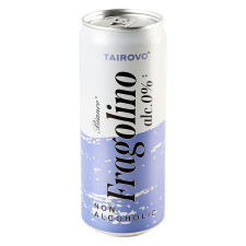 Напиток сильногазированный Tairovo Fragolino Bianco безалкогольный 0,33л mini slide 1