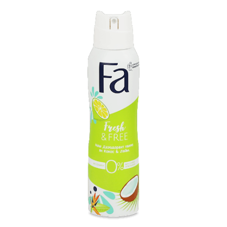 Дезодорант-спрей Fa CoconutLime