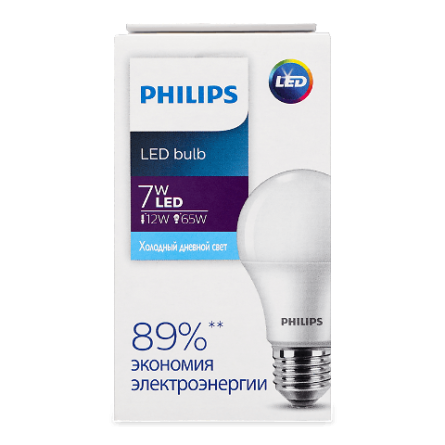 Лампа Philips Ecohome LED Bulb 7W 6500K E27 slide 1
