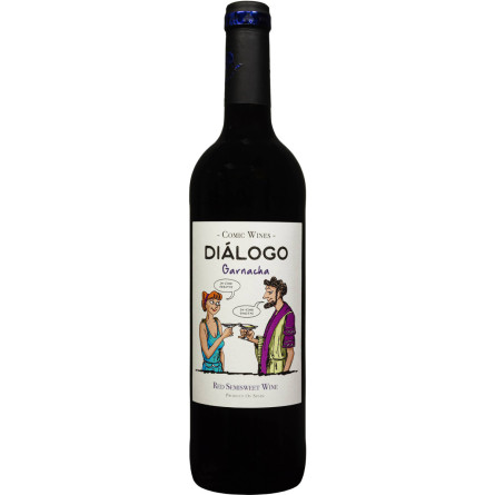 Вино Vinos &amp; Bodegas Dialogo Garnacha червоне напівсолодке 0.75 л 12%