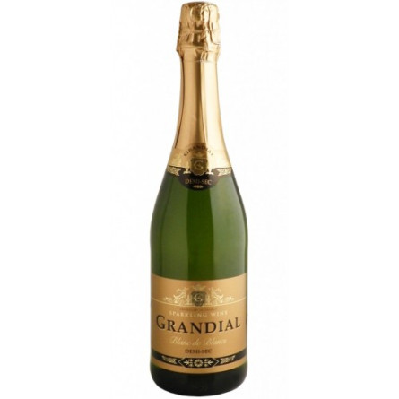 Игристое вино Les Grands Chais de France Grandial Demi Sec белое полусухое 0.75 л 11% slide 1