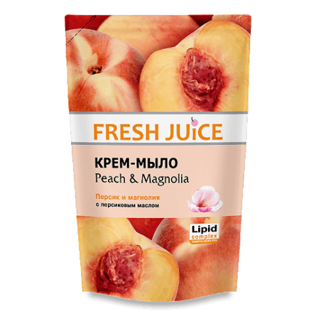 Гель-мило рідке Fresh Juice «Персик», запаска