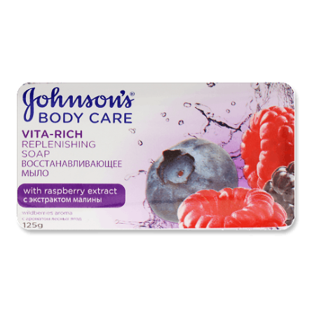 Мило Johnson's з екстрактом малини