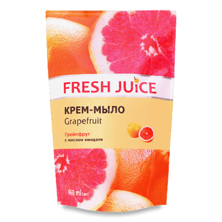 Крем-мило рідке Fresh Juice «Грейпфрут», запаска