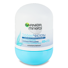 Дезодорант роликовий Garnier Mineral «Ефект чистоти» mini slide 1