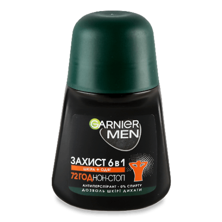 Дезодорант кульковий Garnier Men Mineral «Захист 6»