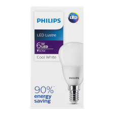 Лампа Philips Ecohome LED Lustre 6W 4000k E14 mini slide 1