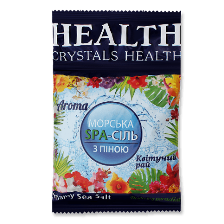 Сіль для ванни Crystals Health Flowering з піною