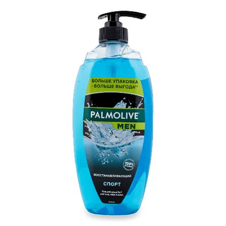 Гель для душу чоловічий Palmolive 3 в 1 «Спорт»