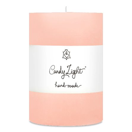 Свічка Candy Light блідо-рожева 7X10 см slide 1
