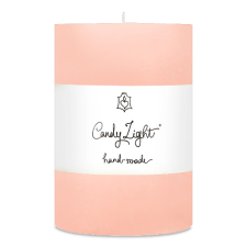 Свічка Candy Light блідо-рожева 7X10 см mini slide 1