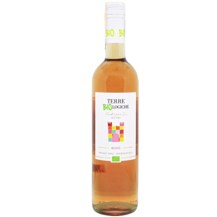 Вино Terre Biologiche розовое сухое 11,5% 0,75л