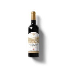 Вино 0,75л Алазанська долина столове біле напівсолодке 11%, Грузія mini slide 1