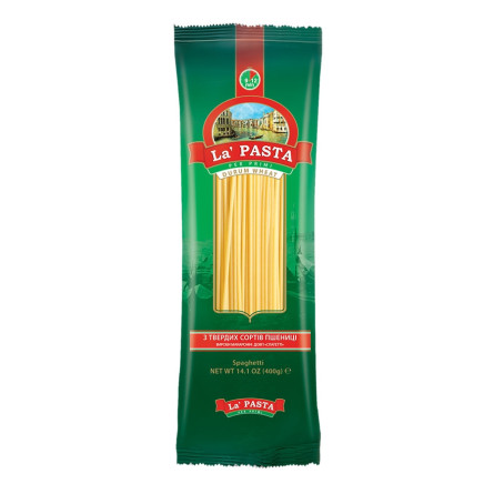 Макаронные изделия 400 г La Pasta Спагетти slide 1