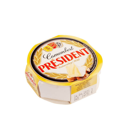 Сыр мягкий President Камамбер 60%, 120г slide 1