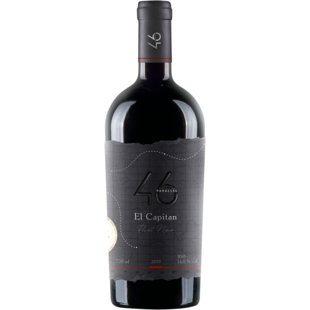 Вино 46 Parallel El Capitan Pinot Noir красное сухое 0.75 л