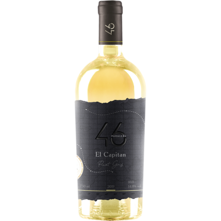 Вино 46 Parallel El Capitan Pinot Gris белое сухое 0.75 л