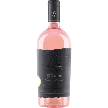 Вино 46 Parallel El Capitan Pinot Meunier розовое сухое 0.75 л slide 1