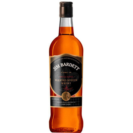 Виски Jim Bardett Blended Scotch 1 л 40%