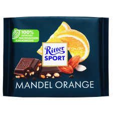 Шоколад мигдаль апельсин Ritter Sport 100г mini slide 1