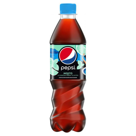 Напій газований Pepsi Lime-mint 0,5л slide 1
