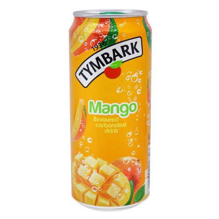 Напій газований Tymbark манго 0,33 з/б