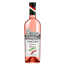 Вино Viaggioi Dolchezza рожеве напівсолодке 9,5-14% 0,75л mini slide 1