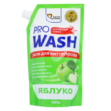 Засіб для миття посуду Pro Wash Стигле яблуко дойпак 460мл mini slide 1