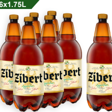 Упаковка пива Zibert світле фільтроване 4.4% 1.75 л х 6 шт mini slide 1