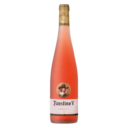 Вино Faustino V Rose Rioja DOC рожеве сухе 13% 0,75л slide 1