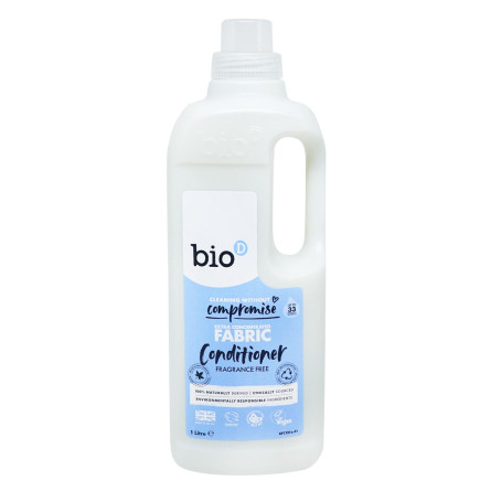 Кондиціонер для білизни екологічний без аромату Bio-D 1л