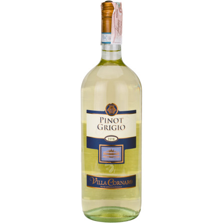 Вино Villa Cornaro Pinot Grigio Delle Venezie сухе біле 1.5 л 12% slide 1