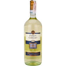 Вино Villa Cornaro Pinot Grigio Delle Venezie сухе біле 1.5 л 12% mini slide 1