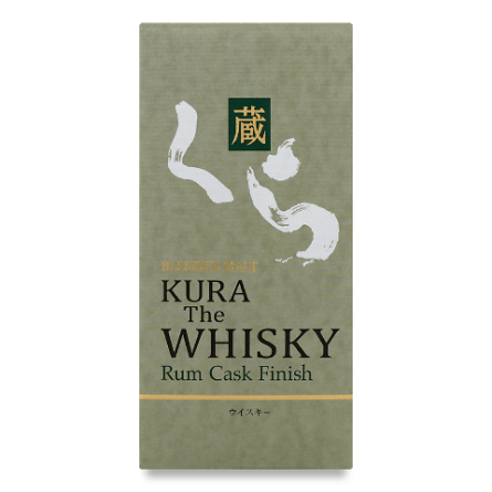 Віскі Kura Rum Cask Finish Malt Whisky slide 1