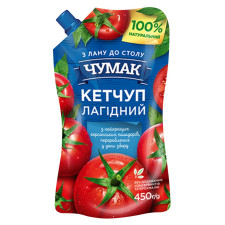 Кетчуп Чумак Лагідний 450г mini slide 1