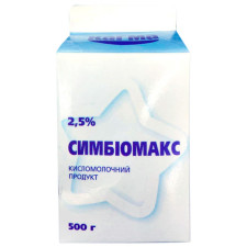 Продукт кисломолочный Кагма Симбиомакс 2.5% 500г mini slide 1