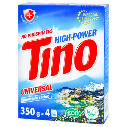 Порошок для прання Tino High-Power Morning spring універсальний 350г