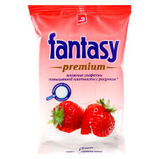 Салфетки влажные Fantasy Premium с ароматом клубники 15шт mini slide 1