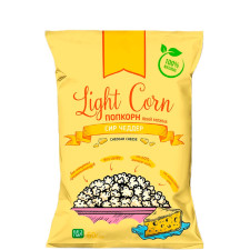 Попкорн з смаком сиру Чеддер, Light Corn, 60г mini slide 1