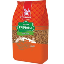 Крупа гречана Сто Пудов 800 г mini slide 1