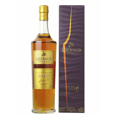 Коньяк Леро / Lheraud, VSOP, 40%, 0.7л, в коробці