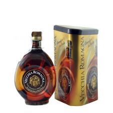 Бренді Веккья Романья Етікетта Нера / Vecchia Romagna Etichetta Nera, 3 роки, 38%, 0.7л, в металевій коробці mini slide 1