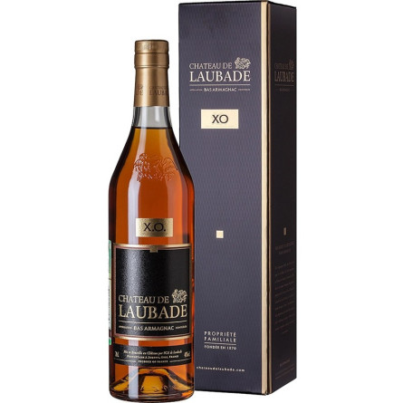 Арманьяк Шато де Лобад / Chateau de Laubade, XO, 40%, 0.7л, в коробке