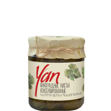 Консервовані листя винограду, YAN, 440г mini slide 1
