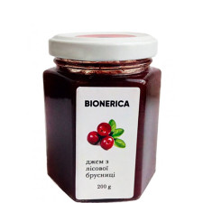 Джем з лісової брусниці, Bionerica, 200г mini slide 1