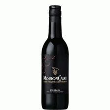 Вино Бордо Руж, Мутон Каде / Bordeaux Rouge, Mouton Cadet, червоне сухе 0.187л mini slide 1