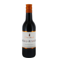 Вино Бо-Риваж / Beau-Rivage, Borie-Manoux, червоне сухе 0.25л mini slide 1