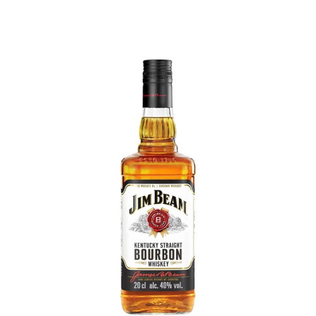 Виски Джим Бим, Уайт / Jim Beam, White, 4 года, 40% 0.2л