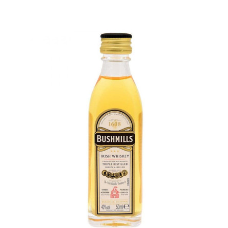 Виски Бушмиллс Ориджинал / Bushmills Original, 5 лет, 40%, 0.05л slide 1